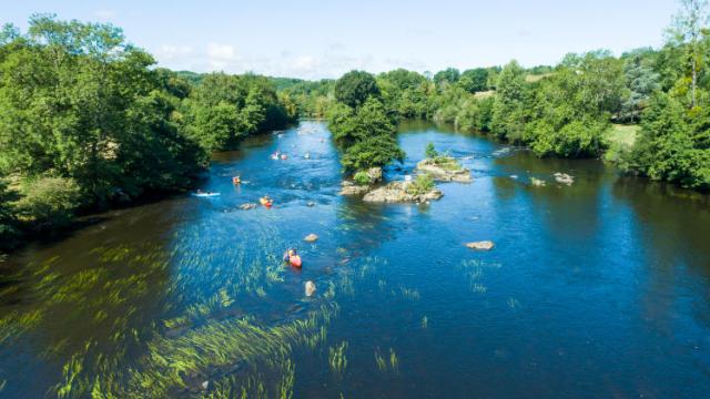 Canoe Sur La Vienne à Saint Victurnien ©philippe Laurençon Ot Porte Océane Du Limousin