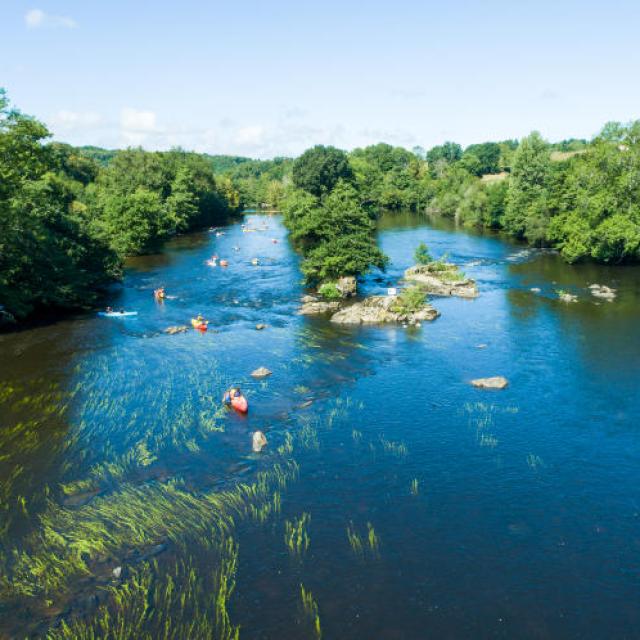 Canoe Sur La Vienne à Saint Victurnien ©philippe Laurençon Ot Porte Océane Du Limousin