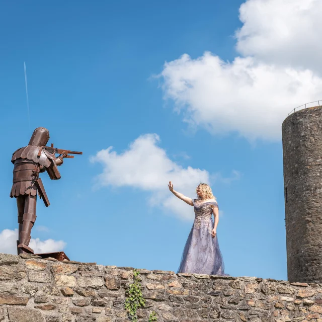 Château de Châlus-Chabrol à Châlus