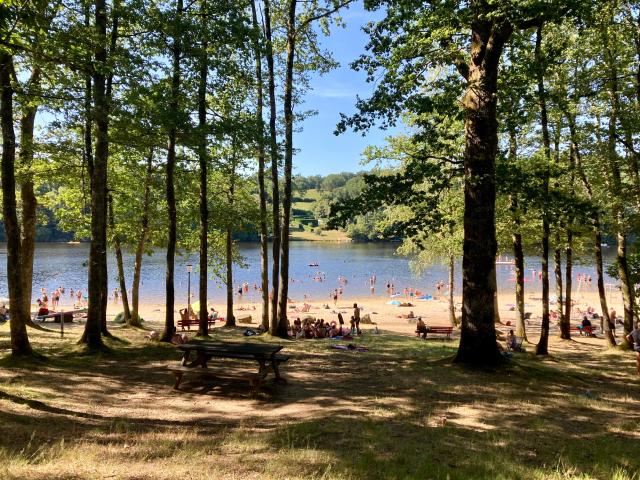 Plage De Bujaleuf, Ot Portes De Vassivière, Juillet 2022