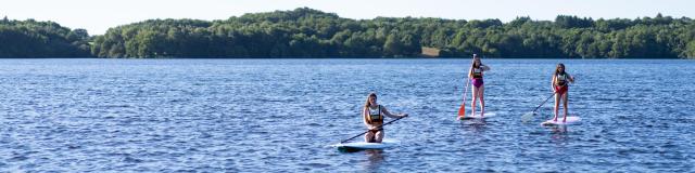 Stand up paddle - Lac de Saint-Pardoux - Base nautique & de pleine nature