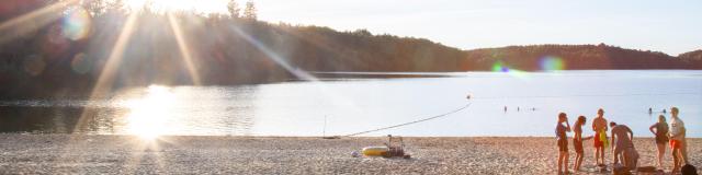 Plage de Chabannes - Lac de Saint-Pardoux ©maxime Authier