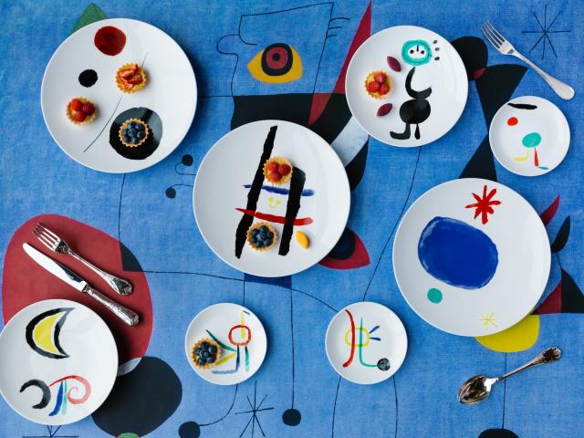 A Toute Epreuve Bernardaud X Joan Miro 2023 Successio Miro Adagp Paris Photolilyrose