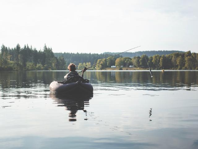 Pêche au Lac de Vassivière