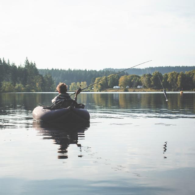 Pêche au Lac de Vassivière