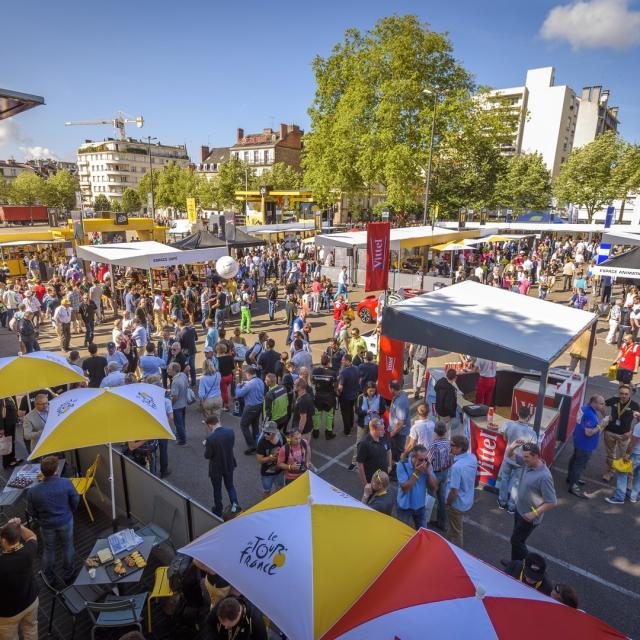 Tour De France Village Darrivee Limoges