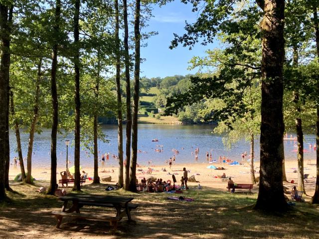 Plage De Bujaleuf Ot Portes De Vassiviere Juillet 2022 2