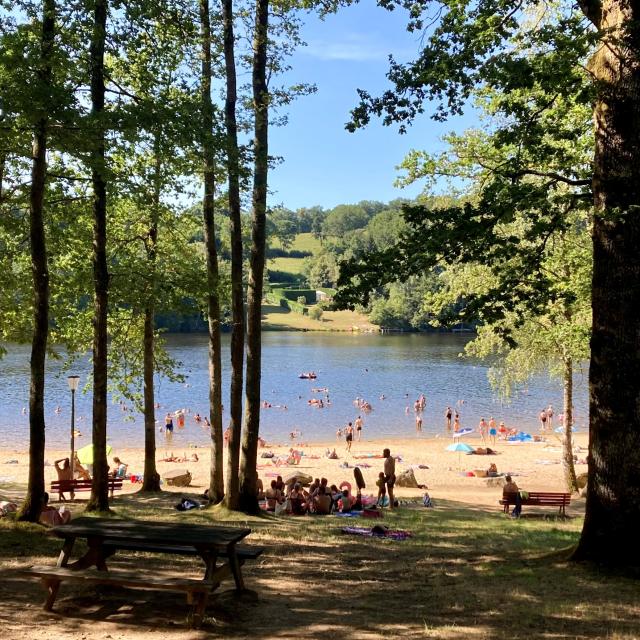 Plage De Bujaleuf Ot Portes De Vassiviere Juillet 2022 2