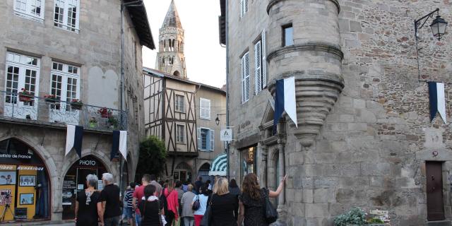 Visite guidée de Saint Léonard de Noblat