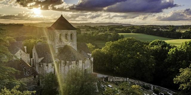 Vue Aérienne Le Chalard