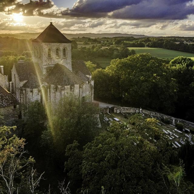 Vue Aérienne Le Chalard