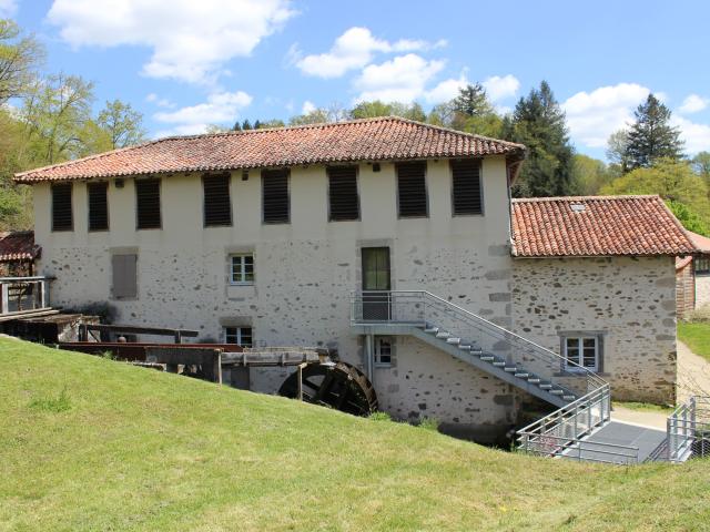 Le Moulin du Got à Saint Léonard de Noblat, vu de l'extérieur