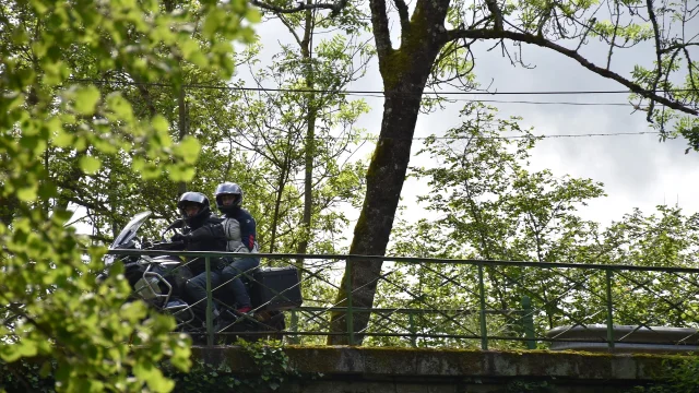 Moto Viaduc De Rocherolle 