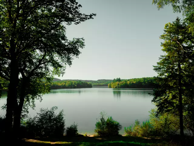 Lac de Saint-Pardoux - vue belvédère