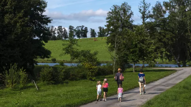 Balade en famille à Saint-Germain-les-Belles