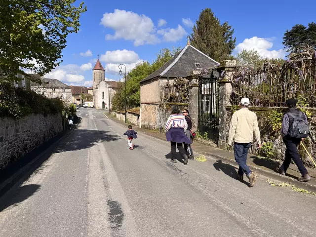 Randonnée La Meyze Haute Vallé de l'Isle