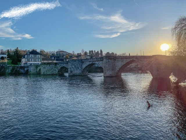 Pêcher sur la Vienne à Limoges au pont Saint Martial