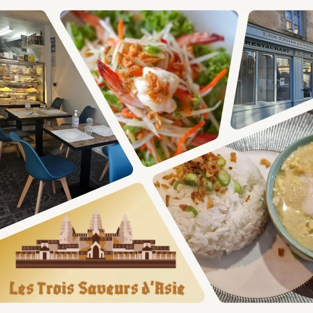 Restaurant Les Trois Saveurs d'Asie à Saint-Léonard de Noblat