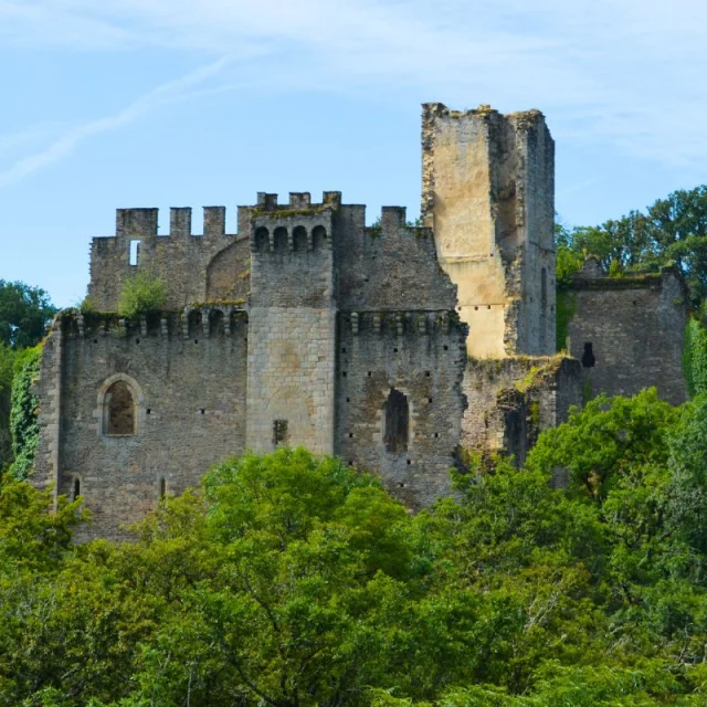 Châlucet fortress - Saint-Jean-Ligoure