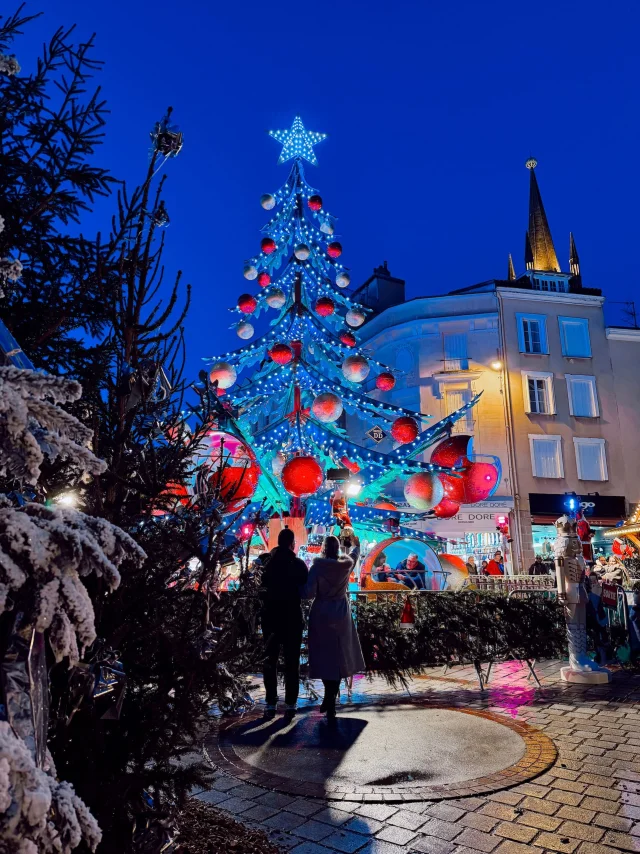 Sapin De Noel Limoges Marche De Noel