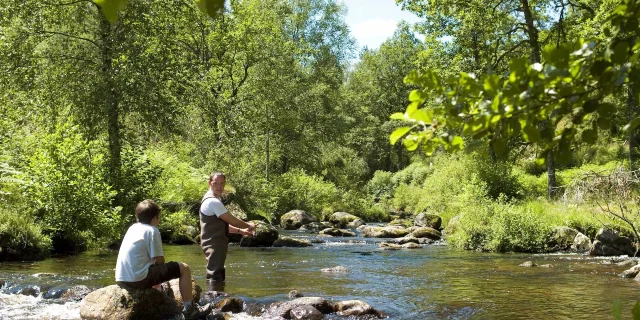 Pêche en rivière - Limousin