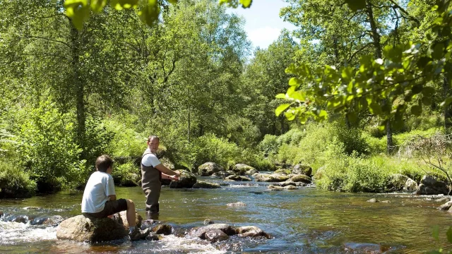 Pêche en rivière - Limousin