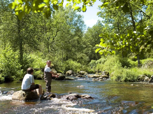 Pêche en rivière - Limousin