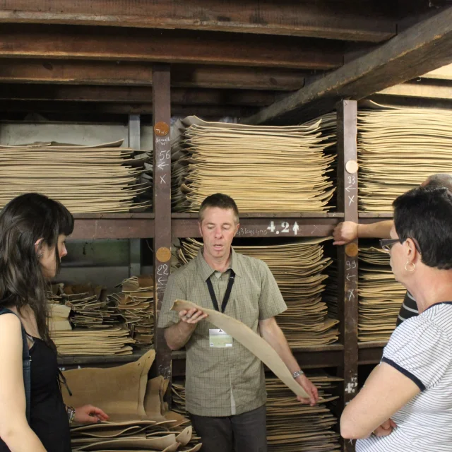 Visit To The Bastin Fils Tannery In Saint Leonard De Noblat And Discover The Know-How Of Ot Noblat Leather Making