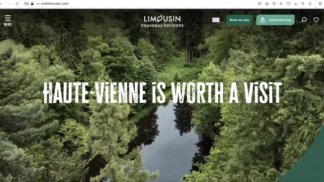 Website Visit Limousin In English